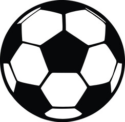 Fototapeta premium High-Quality Vector EPS Soccer Ball Illustration for Sports Design, Digital Projects, and Scalable Print Applications