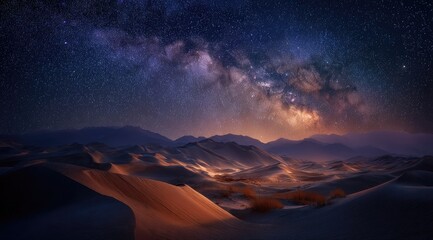 sunrise over the mountains