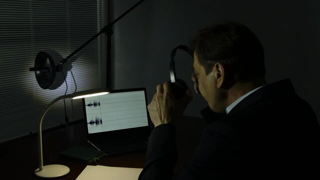 The atmosphere of covert surveillance and intelligence: microphone, audio recording and documents