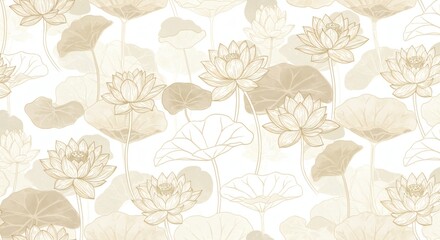Fototapeta premium Seamless floral pattern with vintage rose illustrations and decorative leaf designs for textile and wallpaper