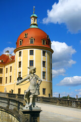 Moritzburg castle near Dresden in Saxony, Germany