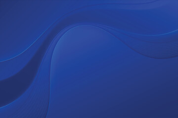 Dynamic wave gradient blue background