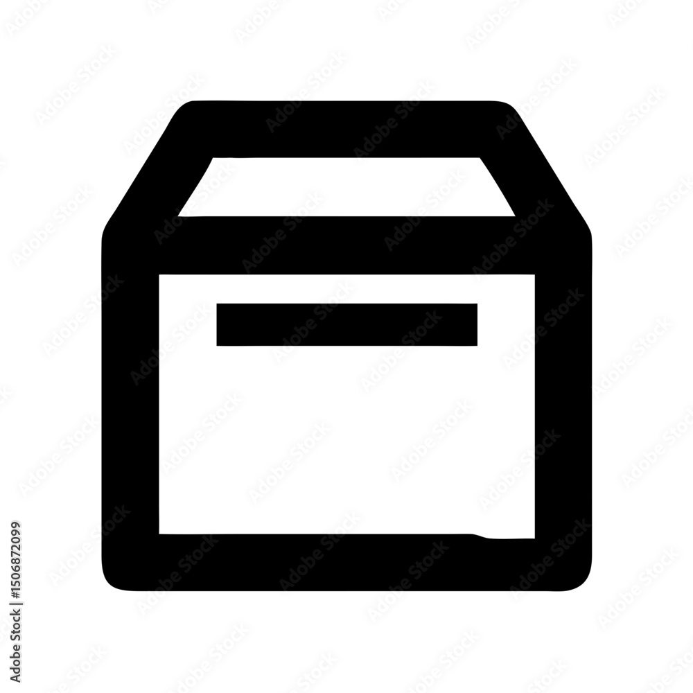 Poster abstract black color field for minimal background design