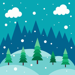 Fototapeta premium Falling snow overlay christmas concept on transparent background vector 