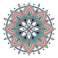 Round MandaLA Art
