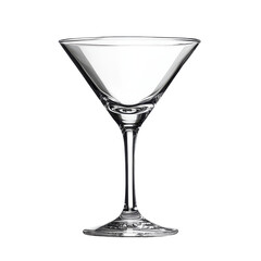 Martini glass png empty glass png cocktail drinkware png white or transparent background image