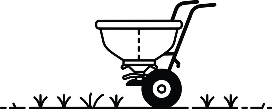 Fertilizer Spreader clip art preview