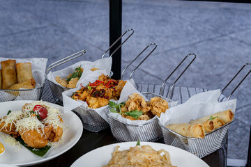 Traditional foods from  Indonesia