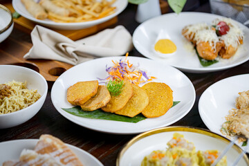 Traditional Indonesian Snack Selection – Popular Street Food and Local Delicacies