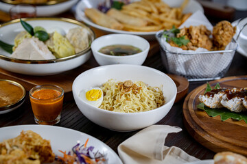 Traditional Indonesian Snack Selection – Popular Street Food and Local Delicacies