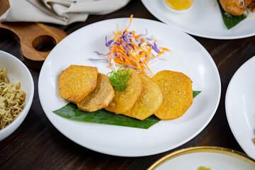 Traditional Indonesian Snack Selection – Popular Street Food and Local Delicacies