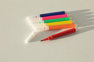 Six color colorful sign pen