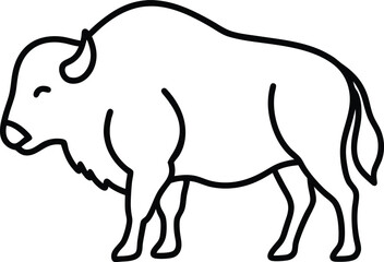 Mini Buffalo Slider Spicy Burger Sketch Line Art Vector Illustration