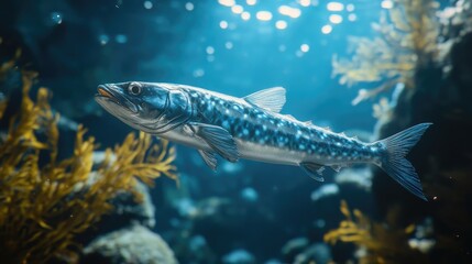 Underwater fish display unique adaptations and behaviors that allow them to thrive, including specialized hunting techniques and a deep connection with the aquatic ecosystem