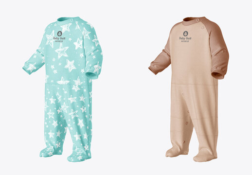 Baby Suit Mockup
