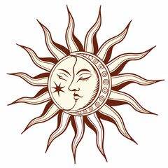 The sun new qualityful design & vector art 