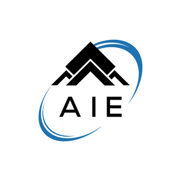 Initial AIE Letter Linked Logo for business and company identity. Modern AIE Letter Logo Vector Template with modern trendy golden logo.
