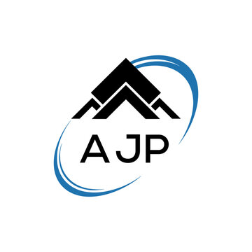 Initial AJP Letter Linked Logo for business and company identity. Modern AJP Letter Logo Vector Template with modern trendy golden logo.
