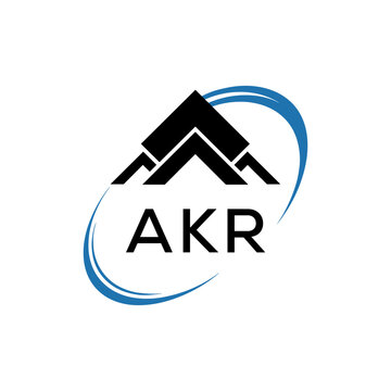 Initial AKR Letter Linked Logo for business and company identity. Modern AKR Letter Logo Vector Template with modern trendy golden logo.
