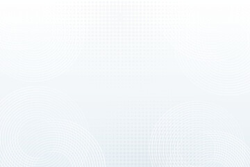 White abstract background. Modern circle lines pattern. Futuristic concept. Minimal geometric design.