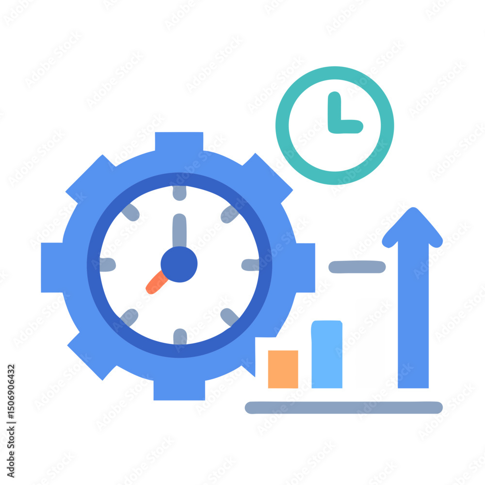 Poster process optimization and time efficiency results show increased productivity