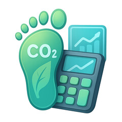 Carbon Footprint Calculator Icon