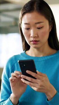 Investor browsing ai curated startup portfolios on sleek mobile platform