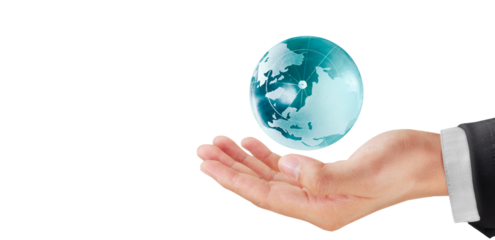 Empowering global connections business digital sphere professional environment close-up view innovation