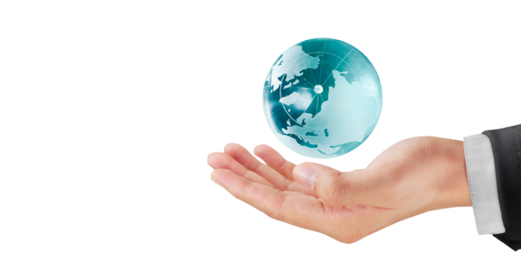 Empowering global connections business digital sphere professional environment close-up view innovation