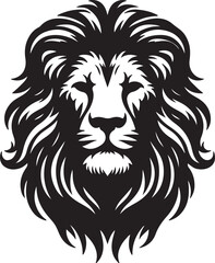 Obraz premium Lion Silhouette