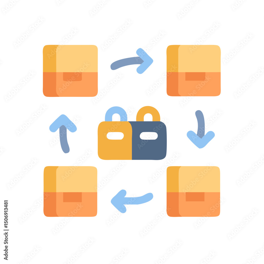 Poster encrypted data flow process with secure transfer system