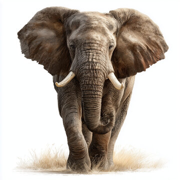 elefant freigestellt