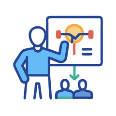Presentation of Business Graph and Results to an Audience