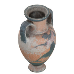 3D rendering illustration of an Ancient Greek Vase