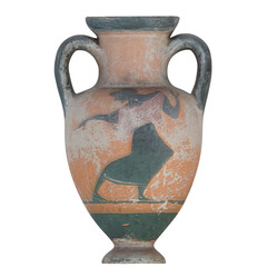 3D rendering illustration of an Ancient Greek Vase
