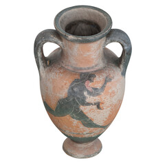3D rendering illustration of an Ancient Greek Vase