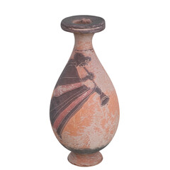 3D rendering illustration of an Ancient Greek Vase