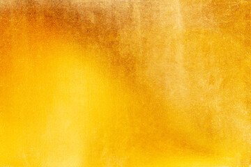Gold abstract background or texture and gradients shadow horizontal shape