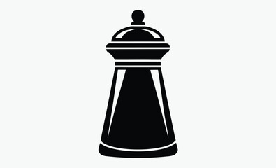 Salt Shaker Icon silhouette