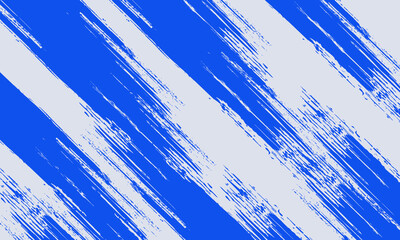 Abstract Blue Diagonal Line Grunge Texture In White Background © Susilo