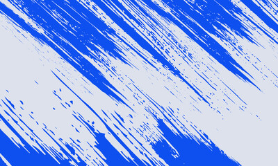Abstract Blue Diagonal Line Grunge Texture In White Background