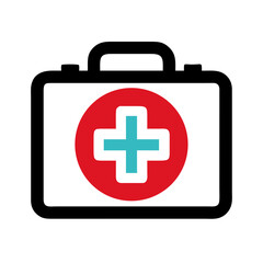 First Aid Kit Vector Icon - SVG, PNG, EPS