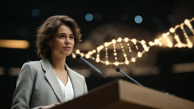 Young Geneticist Presents DNA Research at Biotech Conference
