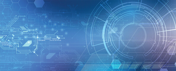 Abstract high technology and science background