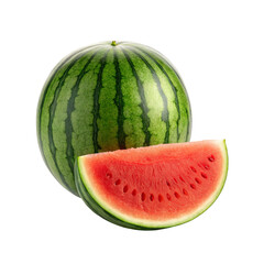 watermelon isolated on white background