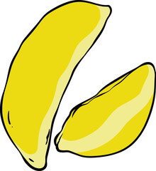 tropical fruit clipart