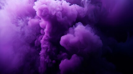 dark clouds in the sky purple