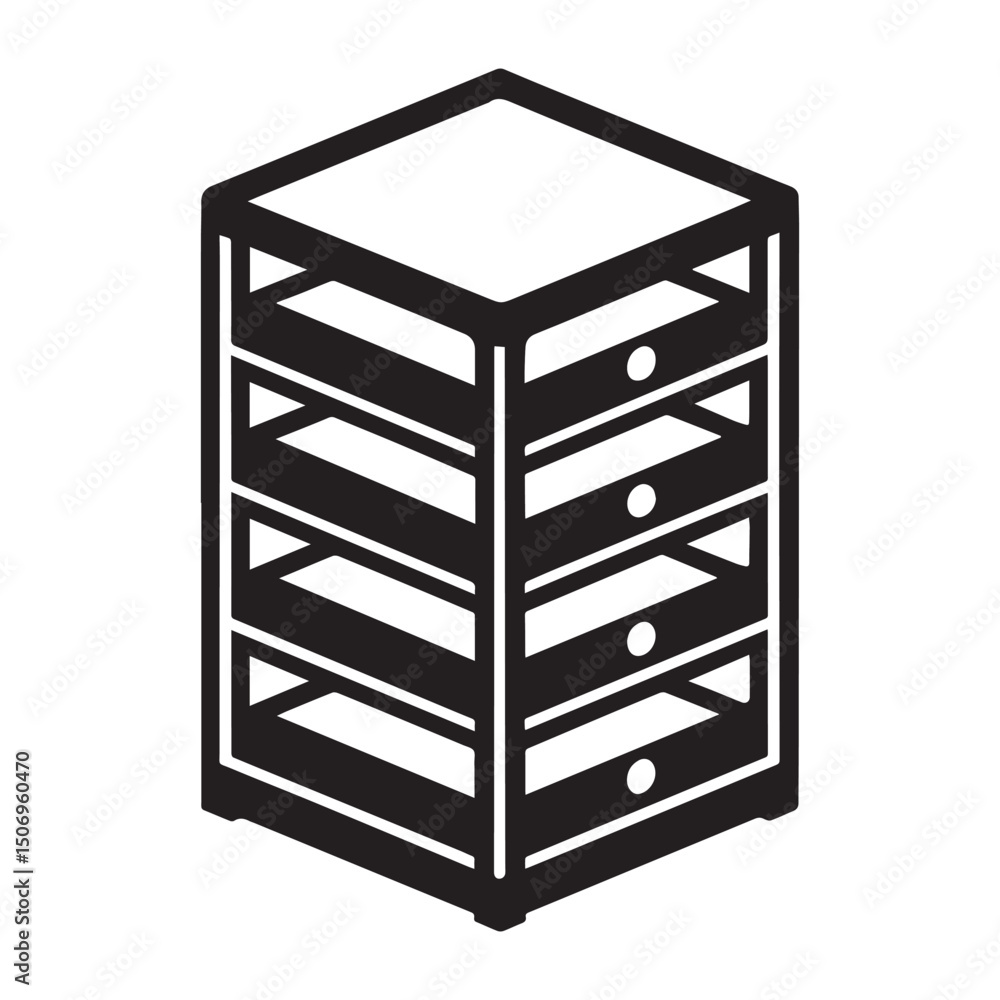 Poster storage-rack-icon-vector-design-templates-simple and modern