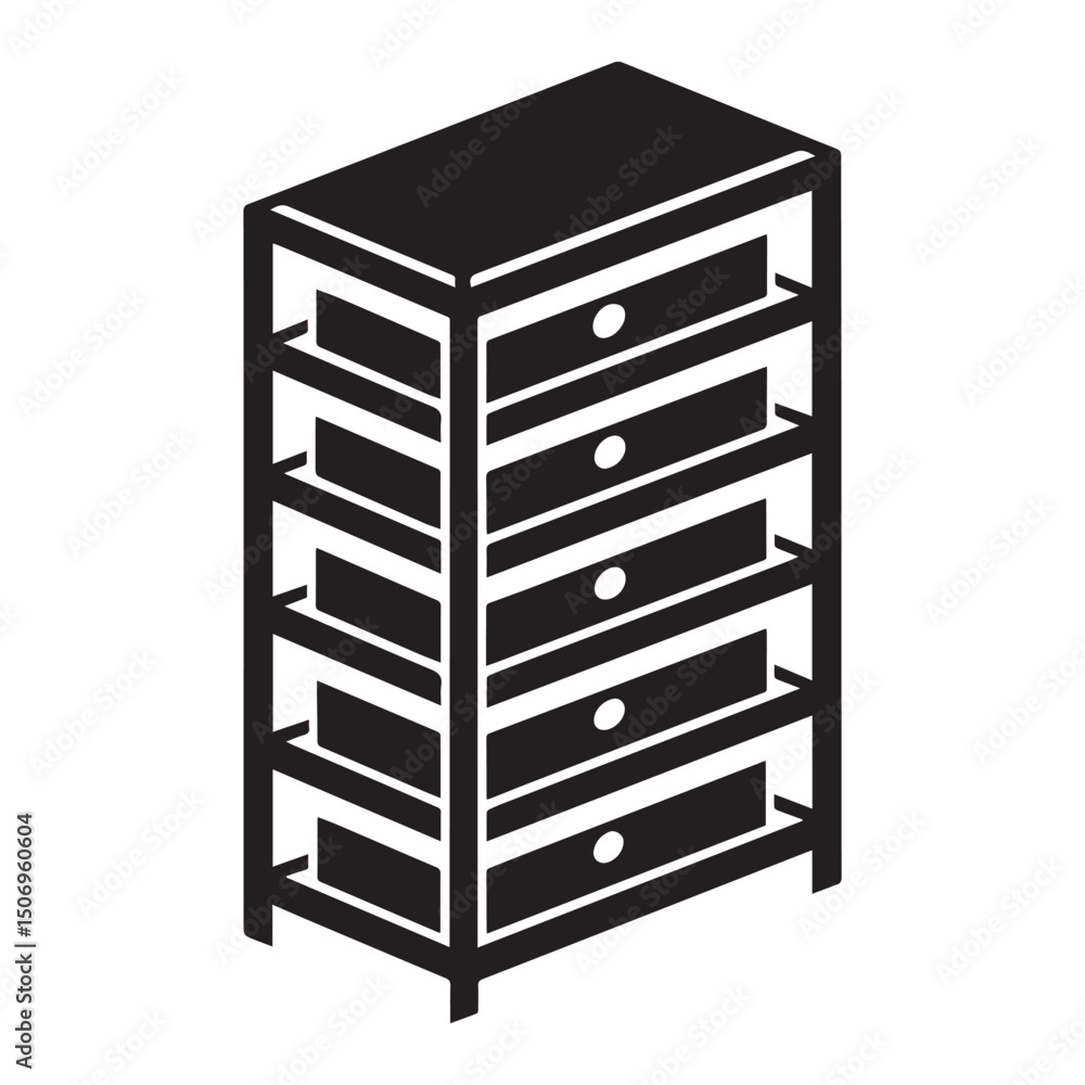 Poster storage-rack-icon-vector-design-templates-simple and modern