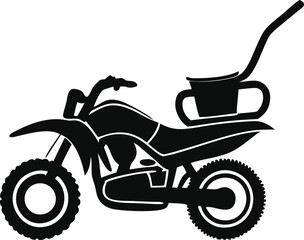 motorcycle vector , Racing bike icon,  bike symbol